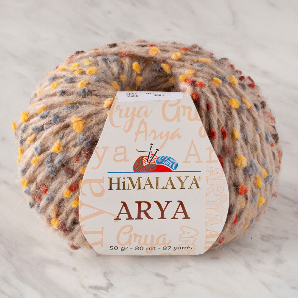 Himalaya Arya Kahverengi El Örgü İpi - 76606